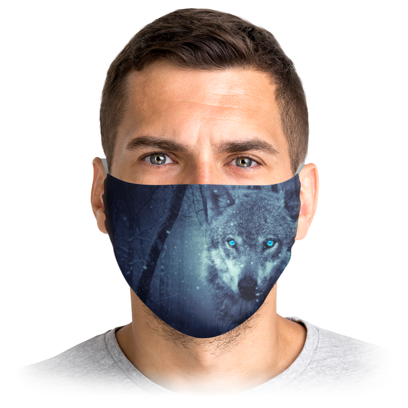 Printio Маска лицевая С животными - волки printio маска лицевая с животными волки