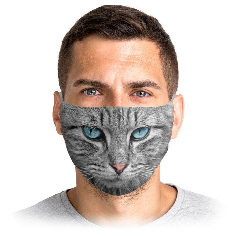 Printio Маска лицевая Кошка printio маска лицевая кошка в маске
