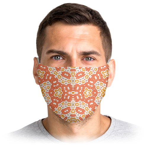 Заказать маски в Москве. Маска лицевая sunny от Vadim Koval - готовые дизайны и нанесение принтов.