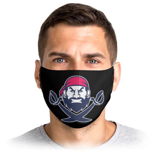 Заказать маски в Москве. Маска лицевая Пират от Moroz - готовые дизайны и нанесение принтов.