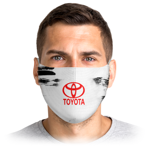 Заказать маски в Москве. Маска лицевая Toyota от THE_NISE  - готовые дизайны и нанесение принтов.