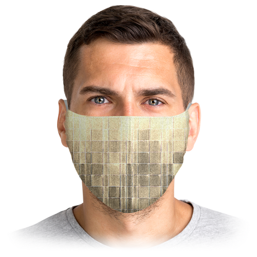 Заказать маски в Москве. Маска лицевая Stop virus! от Eva De Peron.  - готовые дизайны и нанесение принтов.