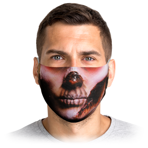 Заказать маски в Москве. Маска лицевая Зомби от geekbox - готовые дизайны и нанесение принтов.