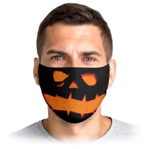 Заказать маски в Москве. Маска лицевая Хэллоуин от FireFoxa - готовые дизайны и нанесение принтов.
