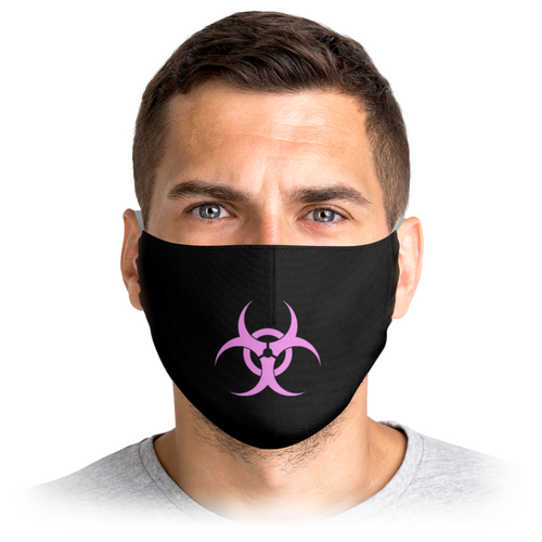 Заказать маски в Москве. Маска лицевая Радиации нет  от raketabonus@yandex.ru - готовые дизайны и нанесение принтов.