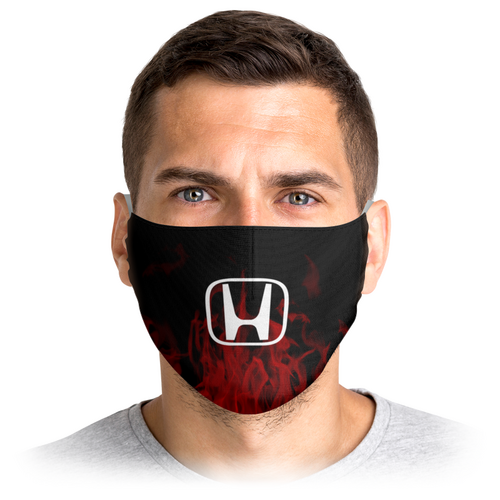 Заказать маски в Москве. Маска лицевая Honda от THE_NISE  - готовые дизайны и нанесение принтов.