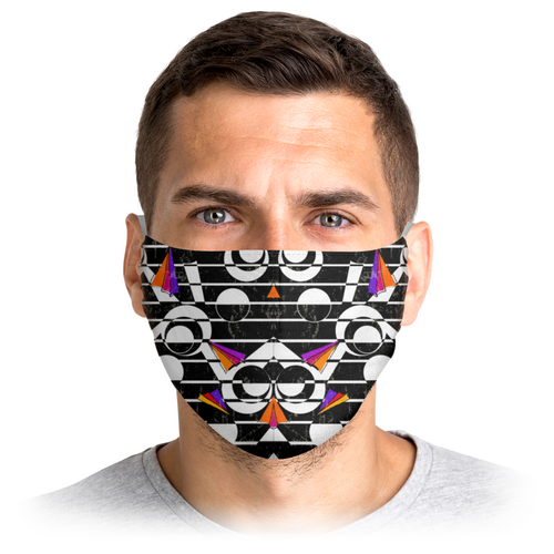 Заказать маски в Москве. Маска лицевая Abstract Design от balden - готовые дизайны и нанесение принтов.