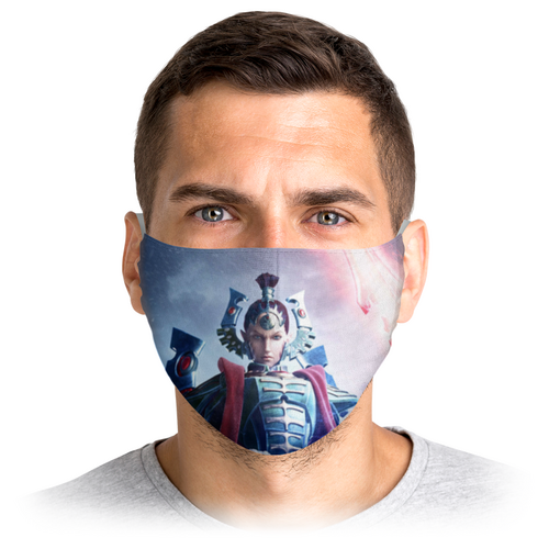 Заказать маски в Москве. Маска лицевая Эльдар (Warhammer 40k) от GeekFox  - готовые дизайны и нанесение принтов.