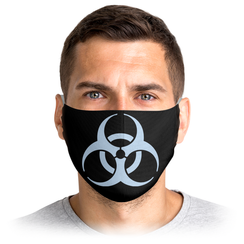 Заказать маски в Москве. Маска лицевая Biohazard от Jimmy Flash - готовые дизайны и нанесение принтов.