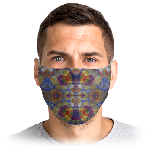 Заказать маски в Москве. Маска лицевая  Polynesian mask от Андрей Andr0Med0S - готовые дизайны и нанесение принтов.