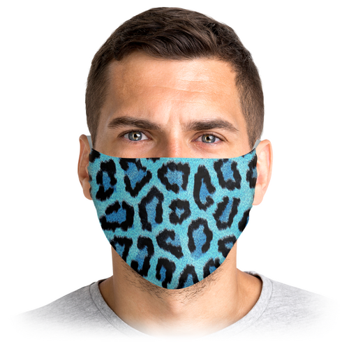 Заказать маски в Москве. Маска лицевая Разноцветный Леопард от MariYang  - готовые дизайны и нанесение принтов.