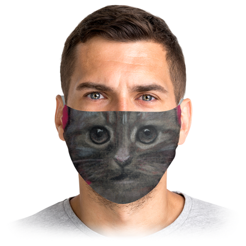 Заказать маски в Москве. Маска лицевая Маска кошки от Pavel Kuragin - готовые дизайны и нанесение принтов.