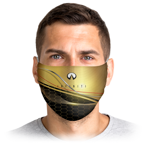Заказать маски в Москве. Маска лицевая Infiniti от THE_NISE  - готовые дизайны и нанесение принтов.