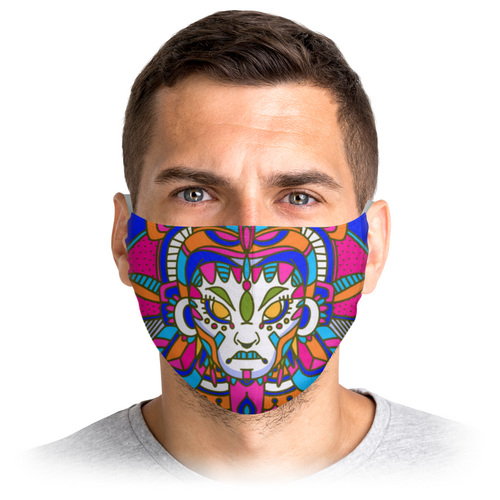 Заказать маски в Москве. Маска лицевая MexicDesign от balden - готовые дизайны и нанесение принтов.
