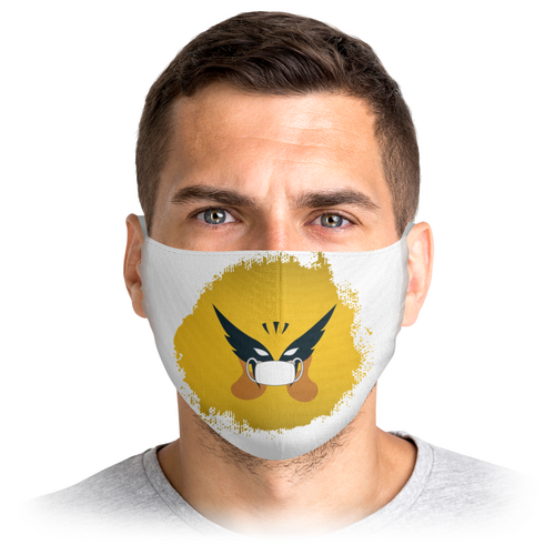 Заказать маски в Москве. Маска лицевая Орлица (Коллекция: Герои носят маски) от GeekFox  - готовые дизайны и нанесение принтов.