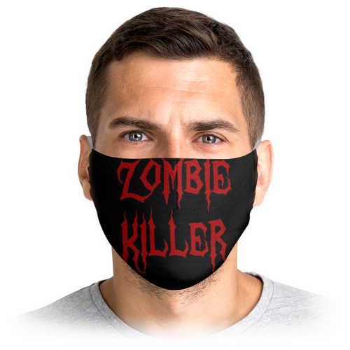 Заказать маски в Москве. Маска лицевая Zombie Killer от queen  - готовые дизайны и нанесение принтов.