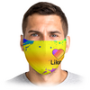Заказать маски в Москве. Маска лицевая Likee от THE_NISE  - готовые дизайны и нанесение принтов.