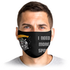 Заказать маски в Москве. Маска лицевая Маска "Космокотик" от bethstark - готовые дизайны и нанесение принтов.