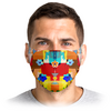 Заказать маски в Москве. Маска лицевая Abstract Design от balden - готовые дизайны и нанесение принтов.