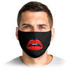 Заказать маски в Москве. Маска лицевая Красные губы от raketabonus@yandex.ru - готовые дизайны и нанесение принтов.
