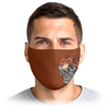 Заказать маски в Москве. Маска лицевая Тигр   от T-shirt print  - готовые дизайны и нанесение принтов.