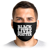 Заказать маски в Москве. Маска лицевая Black Lives Matter от YellowCloverShop - готовые дизайны и нанесение принтов.