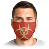 Заказать маски в Москве. Маска лицевая Вирус от YellowCloverShop - готовые дизайны и нанесение принтов.