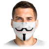 Заказать маски в Москве. Маска лицевая Гай Фокс от print.io  - готовые дизайны и нанесение принтов.