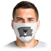 Заказать маски в Москве. Маска лицевая Женщина-кошка (Коллекция: Герои носят маски) от GeekFox  - готовые дизайны и нанесение принтов.