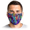 Заказать маски в Москве. Маска лицевая Разноцветные Полосы от MariYang  - готовые дизайны и нанесение принтов.