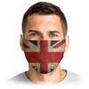 Заказать маски в Москве. Маска лицевая Английский флаг от Nos  - готовые дизайны и нанесение принтов.