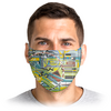 Заказать маски в Москве. Маска лицевая Березка от Vadim Koval - готовые дизайны и нанесение принтов.