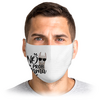 Заказать маски в Москве. Маска лицевая NO DRAMA LAMA! от T-shirt print  - готовые дизайны и нанесение принтов.