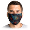 Заказать маски в Москве. Маска лицевая Перья от niketime@bk.ru - готовые дизайны и нанесение принтов.