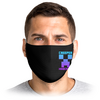 Заказать маски в Москве. Маска лицевая MINECRAFT CREEPER от weeert - готовые дизайны и нанесение принтов.