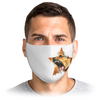 Заказать маски в Москве. Маска лицевая Злой оскал от T-shirt print  - готовые дизайны и нанесение принтов.