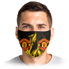Заказать маски в Москве. Маска лицевая Manchester United от THE_NISE  - готовые дизайны и нанесение принтов.