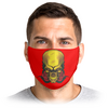 Заказать маски в Москве. Маска лицевая Gold Skull от Jimmy Flash - готовые дизайны и нанесение принтов.