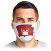 Заказать маски в Москве. Маска лицевая Флэш (Коллекция: Герои носят маски) от GeekFox  - готовые дизайны и нанесение принтов.
