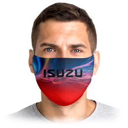 Заказать маски в Москве. Маска лицевая  Isuzu от THE_NISE  - готовые дизайны и нанесение принтов.