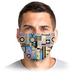Заказать маски в Москве. Маска лицевая Авторский стиль от mimiart  - готовые дизайны и нанесение принтов.
