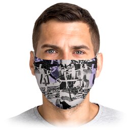 Заказать маски в Москве. Маска лицевая Авторский стиль от mimiart  - готовые дизайны и нанесение принтов.