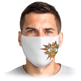 Заказать маски в Москве. Маска лицевая Ковид в тюрьме. от Zorgo-Art  - готовые дизайны и нанесение принтов.