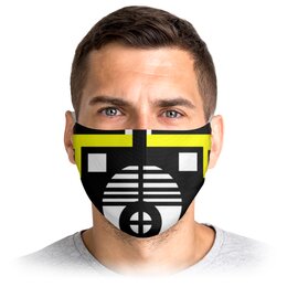 Заказать маски в Москве. Маска лицевая Совокупный от Vadim Koval - готовые дизайны и нанесение принтов.