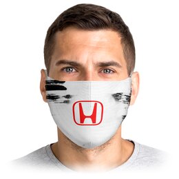 Заказать маски в Москве. Маска лицевая Honda от THE_NISE  - готовые дизайны и нанесение принтов.