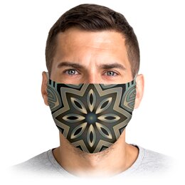 Заказать маски в Москве. Маска лицевая мандала 4 от rl-art@yandex.ru - готовые дизайны и нанесение принтов.