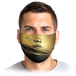 Заказать маски в Москве. Маска лицевая Авто Opel от THE_NISE  - готовые дизайны и нанесение принтов.