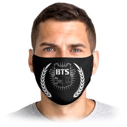 Заказать маски в Москве. Маска лицевая BTS бтс  от MariYang  - готовые дизайны и нанесение принтов.