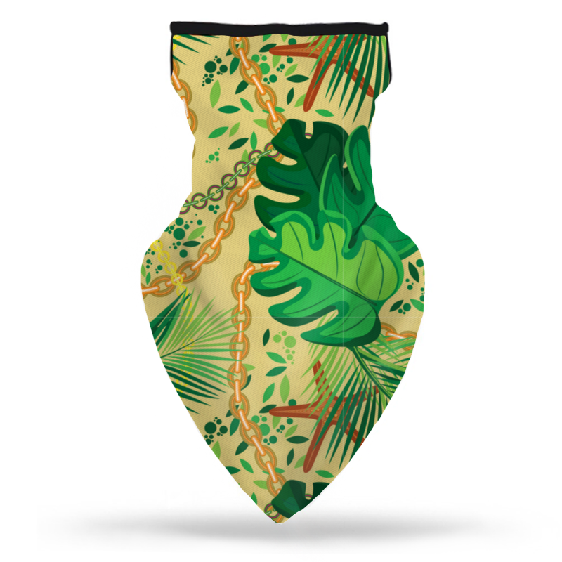 Printio Маска-шарф Тропики в золоте printio рюкзак 3d тропические листья и цепи