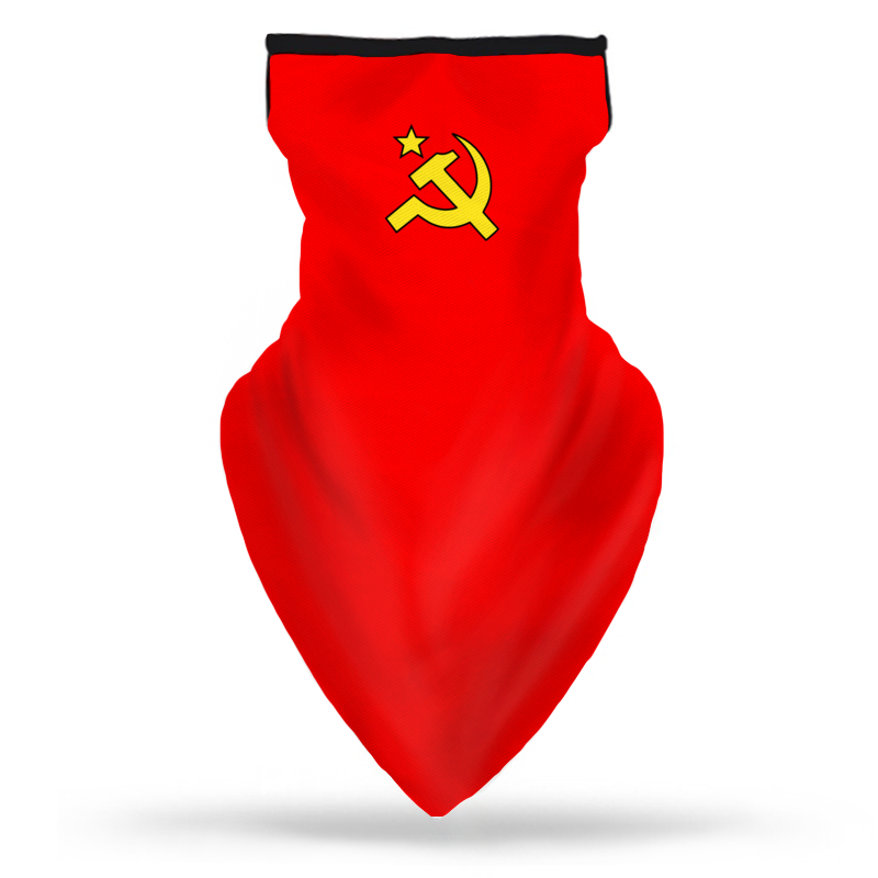 Printio Маска-шарф Серп и молот| ссср флаг| советский союз